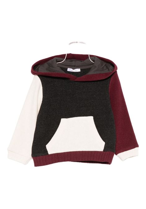 Felpa con cappuccio U+E' BY MISS GRANT | UEM0598PIOMBO